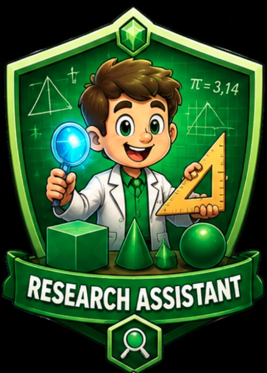 Distintivo del grado Research Assistant